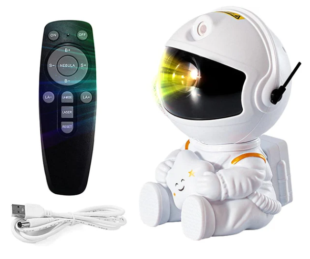 Projetor Astronauta de Galáxia Led - SpaceVision