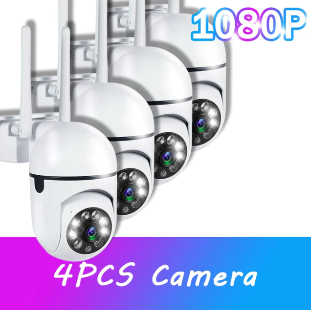 Câmera de Segurança Full HD Wi-Fi Inteligente 360