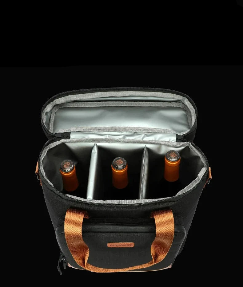 Bolsa Térmica Porta Vinhos e Taças - WineCarry