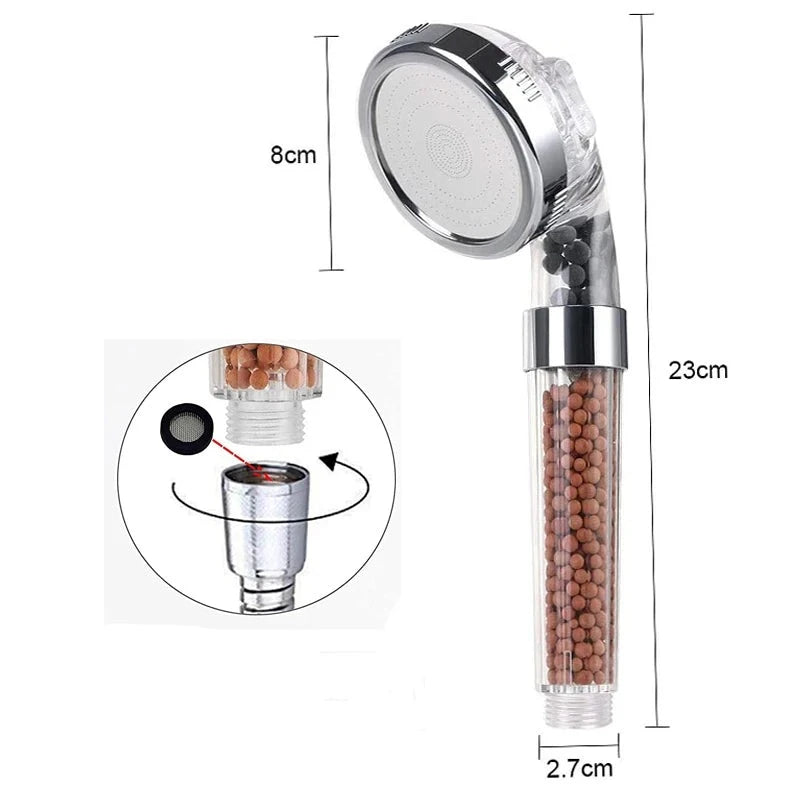 Chuveiro de Alta Pressão com Filtragem Iônica - Modern Shower