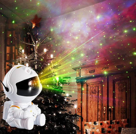 Projetor Astronauta de Galáxia Led - SpaceVision