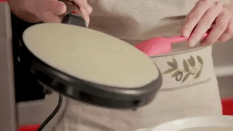 Maquina Elétrica Antiaderente para Crepes, Pizzas e Panquecas