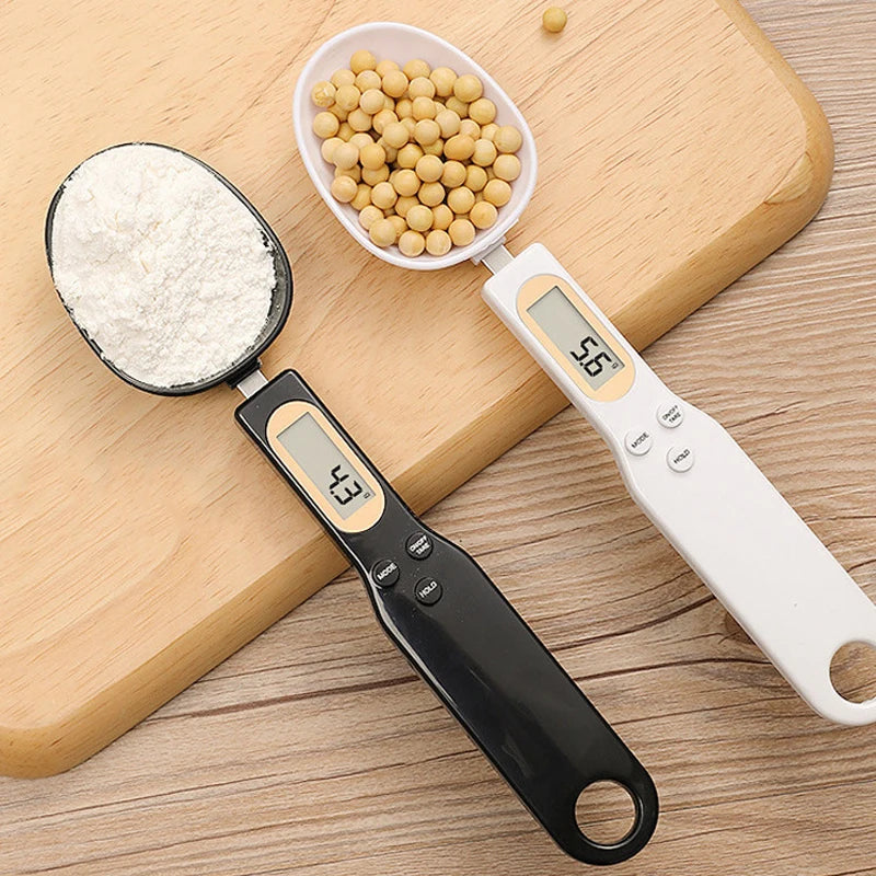 Colher de Medida Portátil com Balança Digital para Alimentos