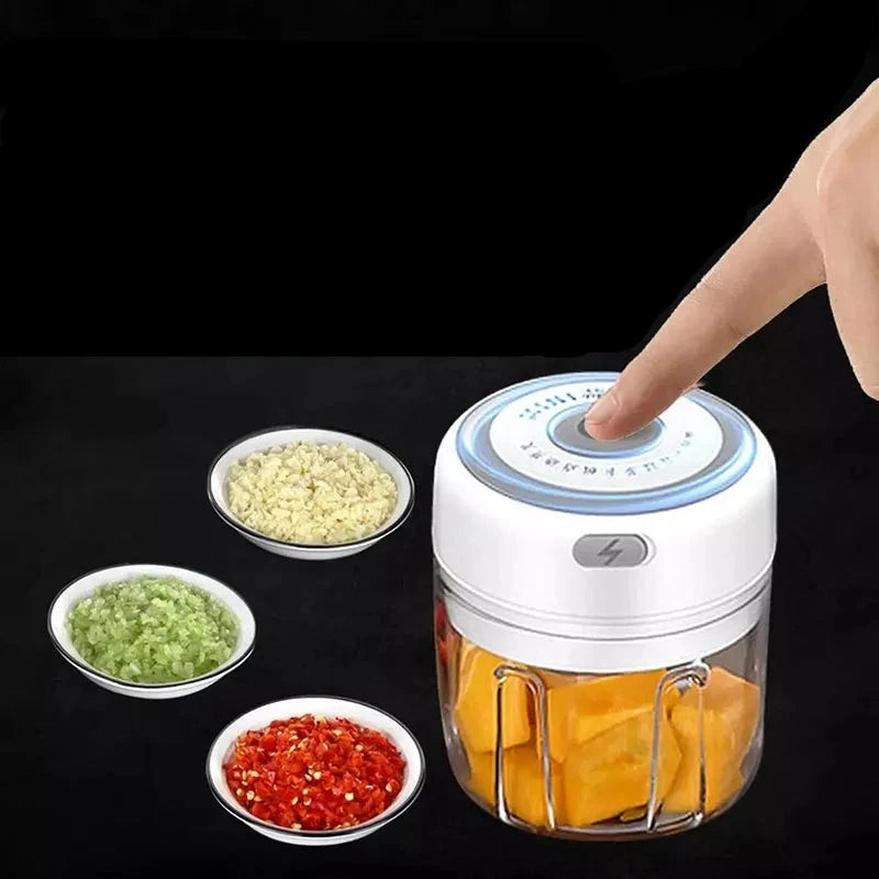 Triturador Elétrico Portátil - Food Crusher