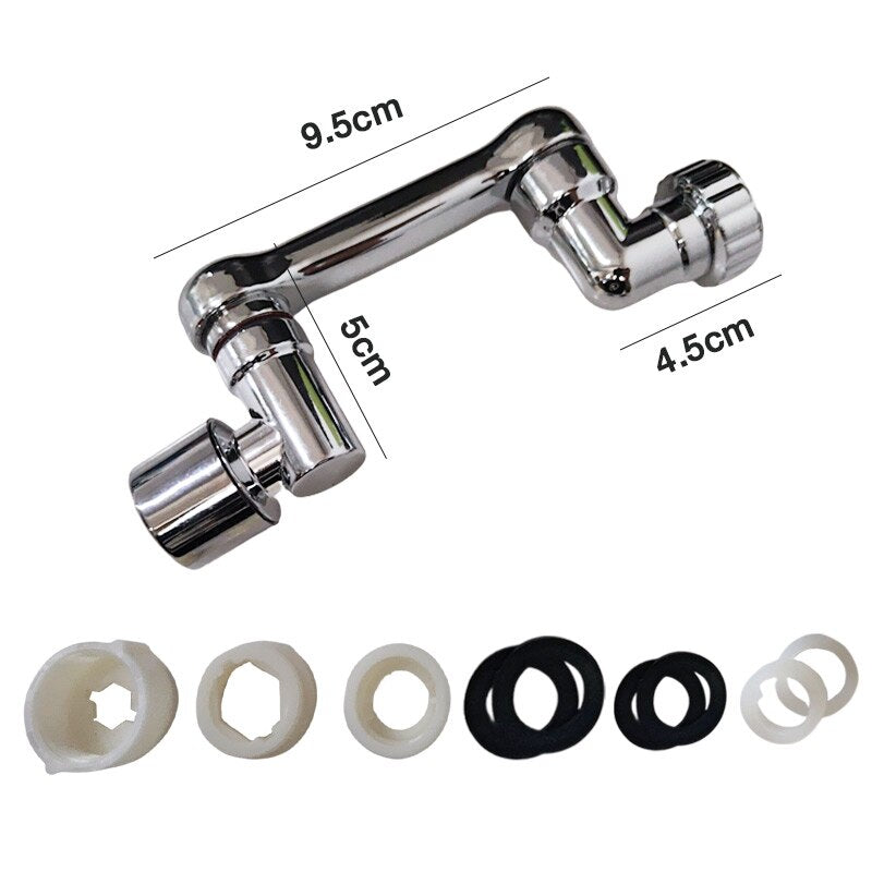 Extensor Universal Giratório em Inox Rotação de 1080°