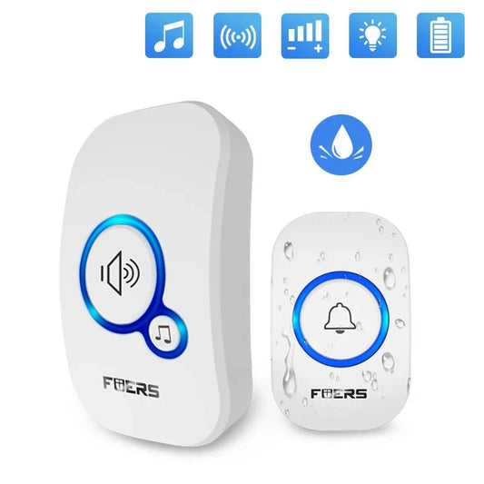 Campainha Inteligente Sem Fio Á prova D'Água - SmartWave