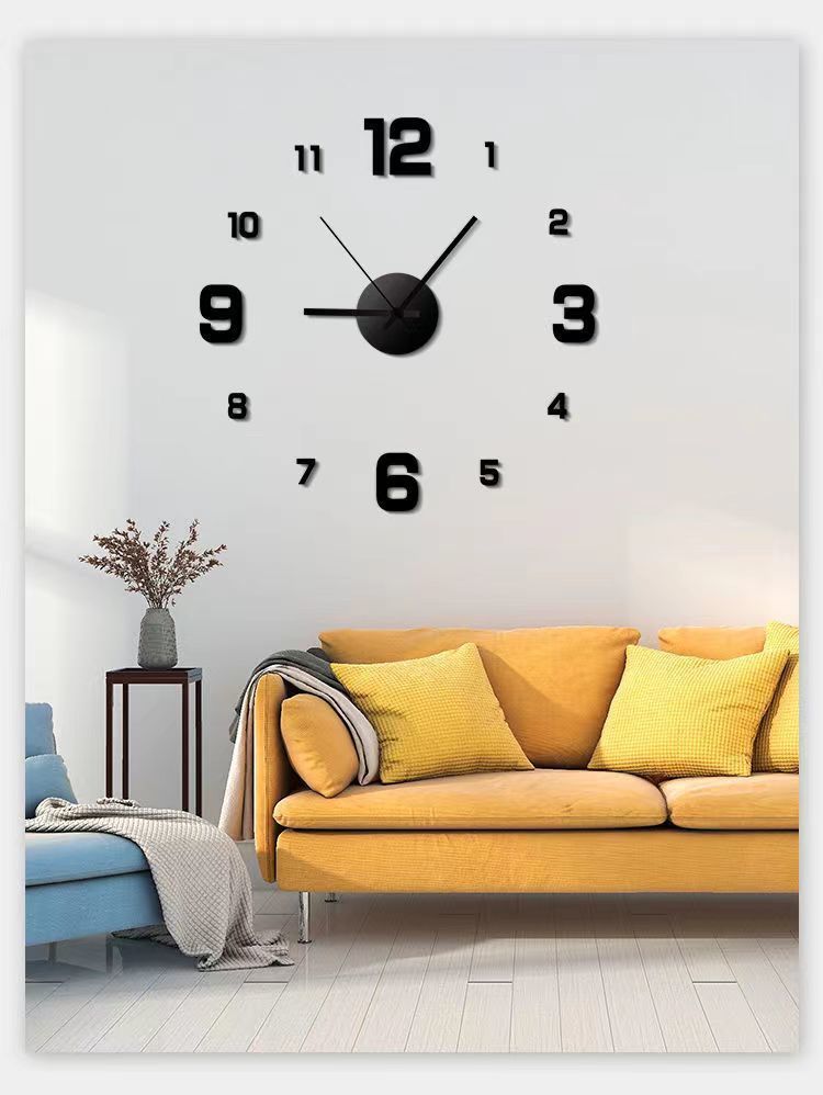 Relógio de Parede Frameless Criativo