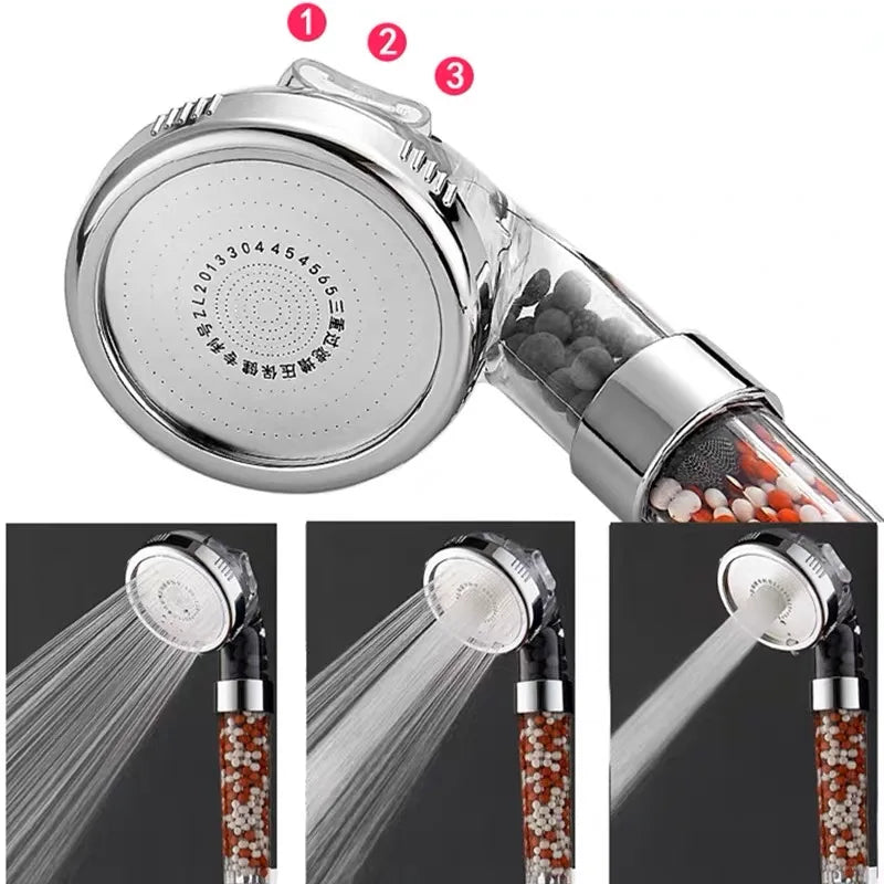 Chuveiro de Alta Pressão com Filtragem Iônica - Modern Shower
