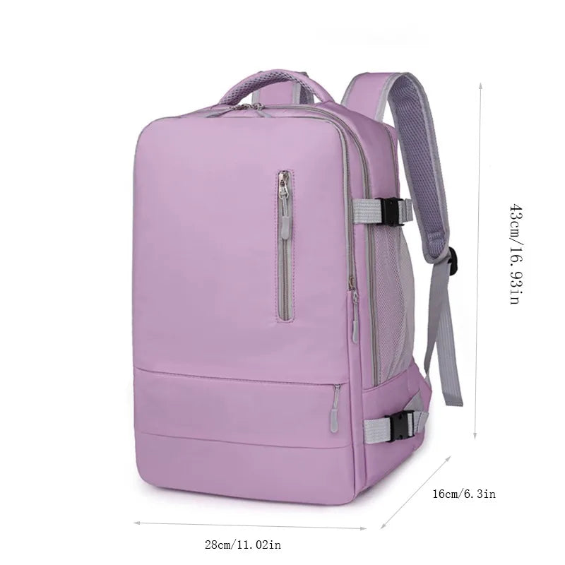 Mochila de Viagem Feminina Grande à Prova D'Água - AquaPack