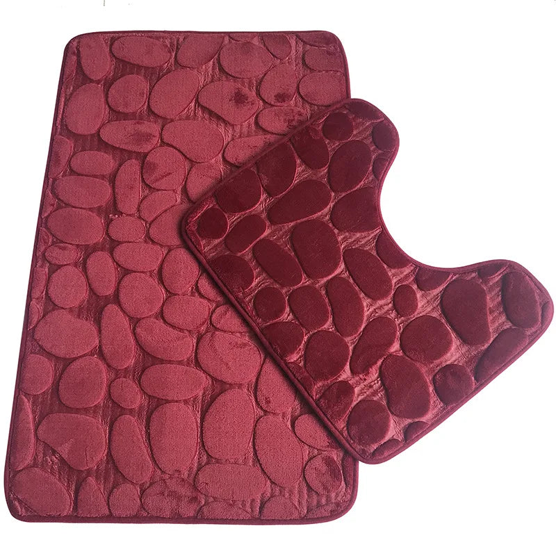 Kit 3 Tapetes para Banheiro Absorvente