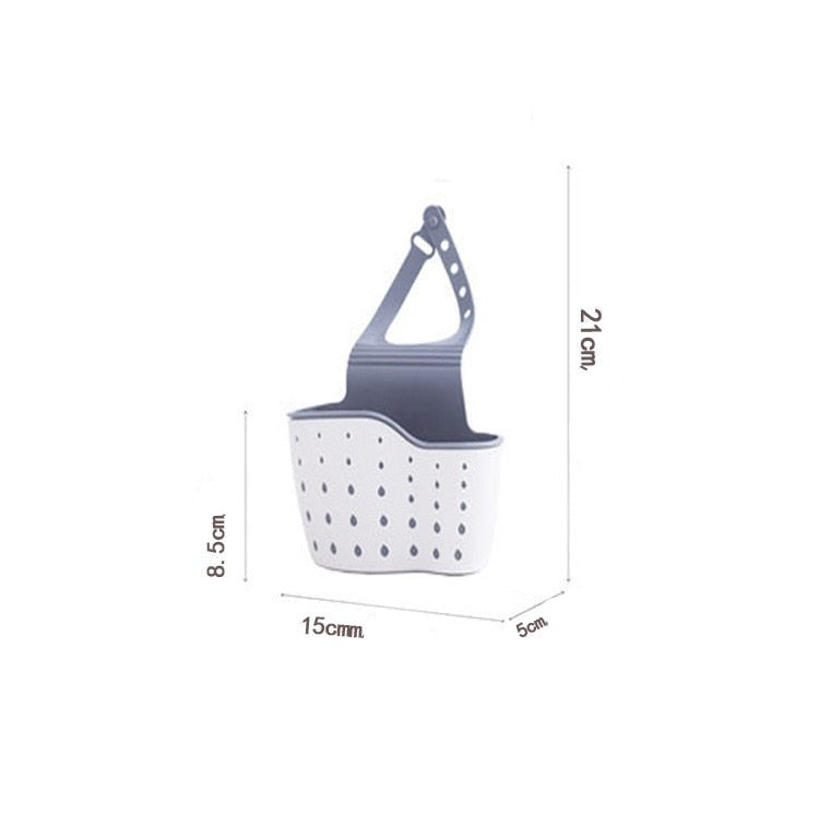 Utensílio de Cozinha Pia de Dupla Camada Saco Pendurado