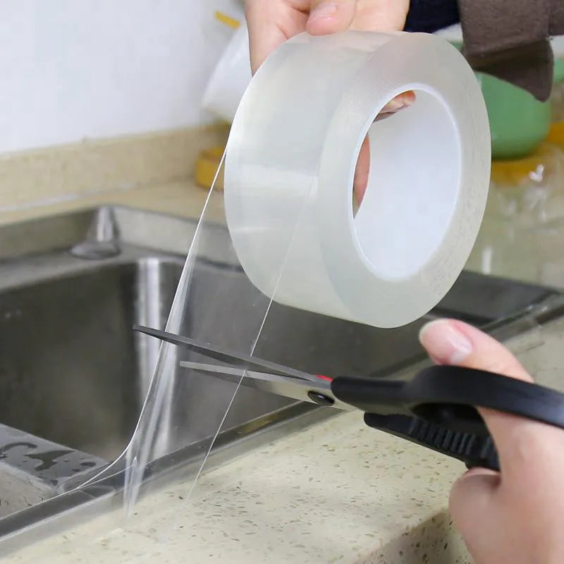 Fita Adesiva Dupla Face Mágica Impermeável - Tape Magic