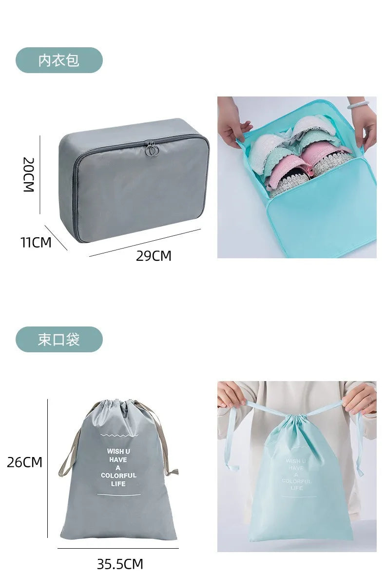 Kit com Bolsas Organizadoras Premium