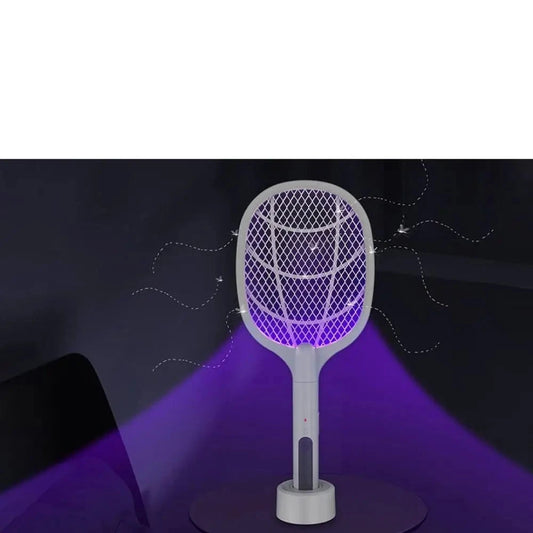 Raquete Elétrica Mata Mosquito com Led Ultravioleta