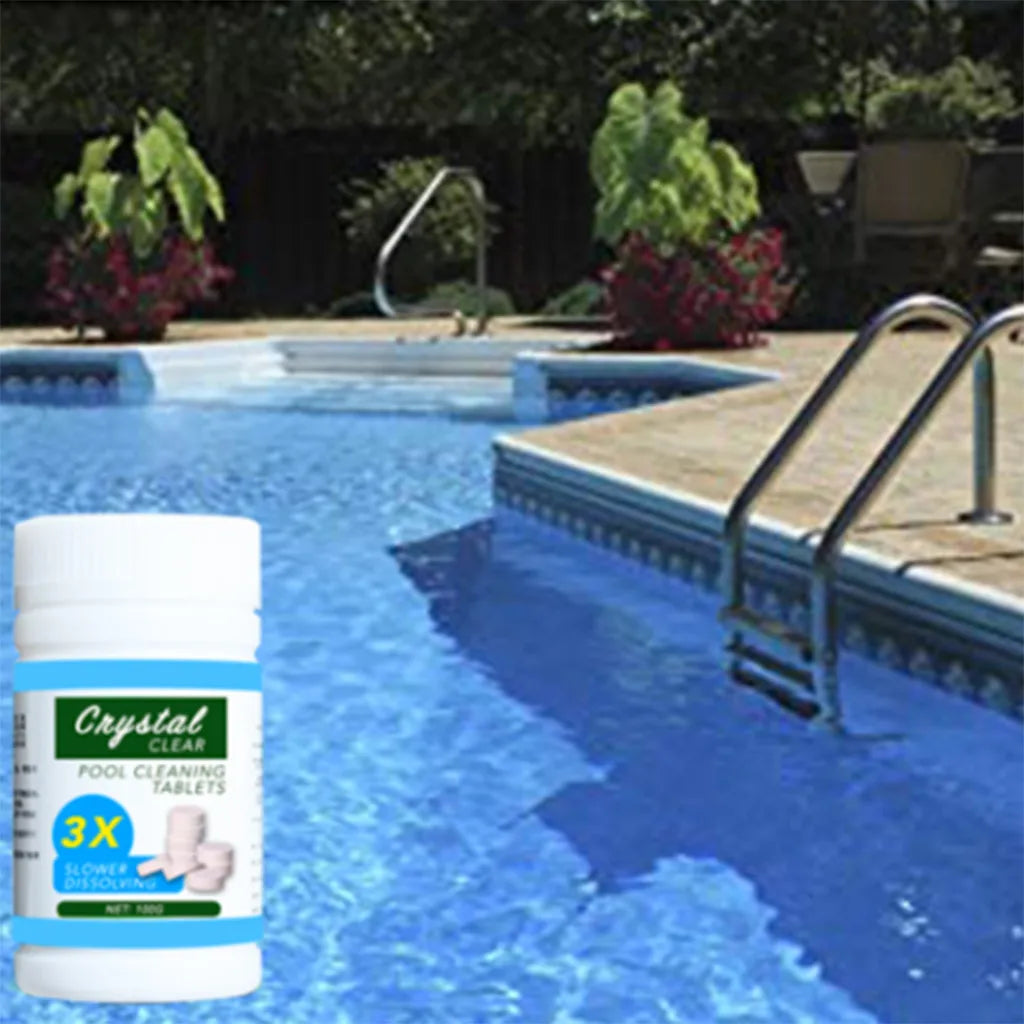 Cápsula para Limpeza e Clareamento de Piscinas - Pastilhas Contra a Água Verde
