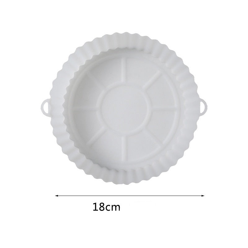 Forma de Silicone para Air Fryer e Micro-Ondas