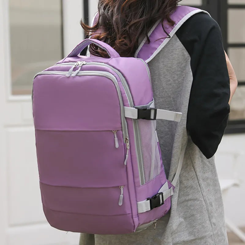 Mochila de Viagem Feminina Grande à Prova D'Água - AquaPack