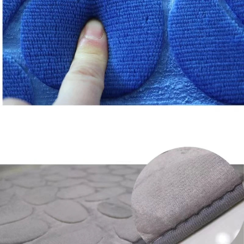 Kit 3 Tapetes para Banheiro Absorvente