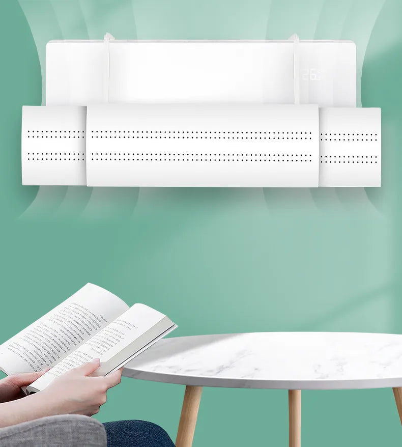 Defletor de Ar Condicionado Ajustável - Fácil de Usar