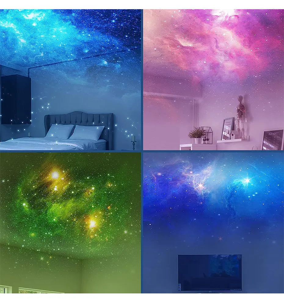 Projetor Astronauta de Galáxia Led - SpaceVision