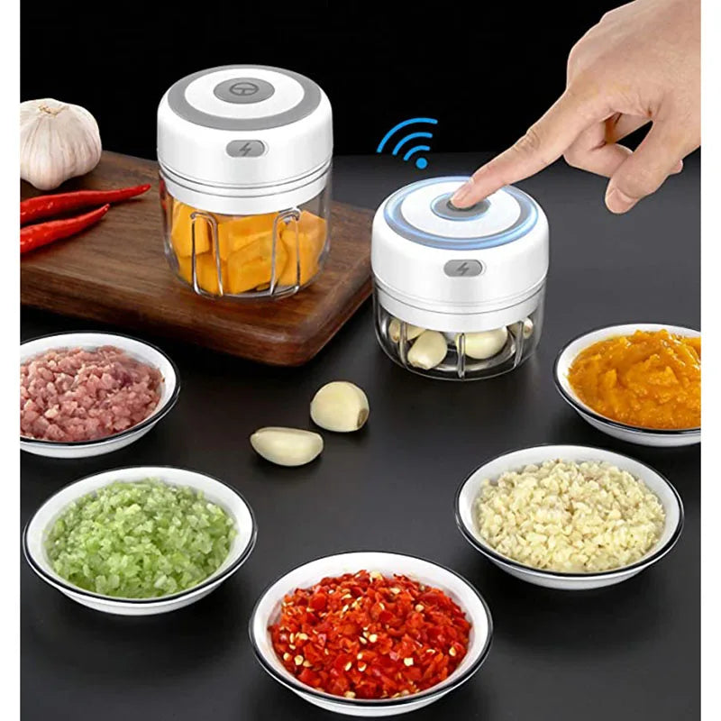Triturador Elétrico Portátil - Food Crusher