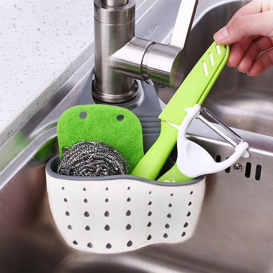 Utensílio de Cozinha Pia de Dupla Camada Saco Pendurado